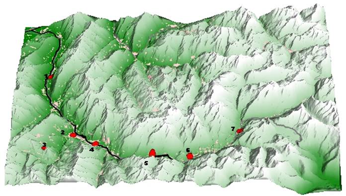 Carte Maurienne