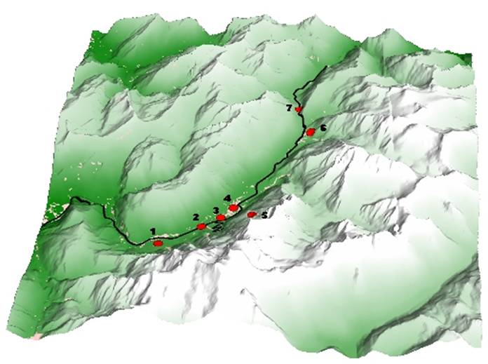 Carte Chamonix